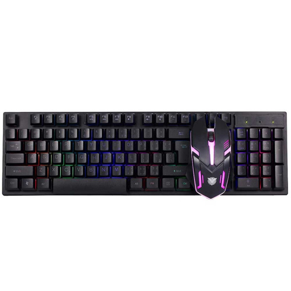 لوحة مفاتيح وماوس Viper للألعاب ذات جودة عالية وإضاءة متعددة الألوان RGB