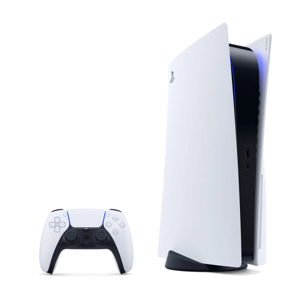 سوني PlayStation 5 النسخة الرقمية + وحدة تحكم Dual Sense أسود